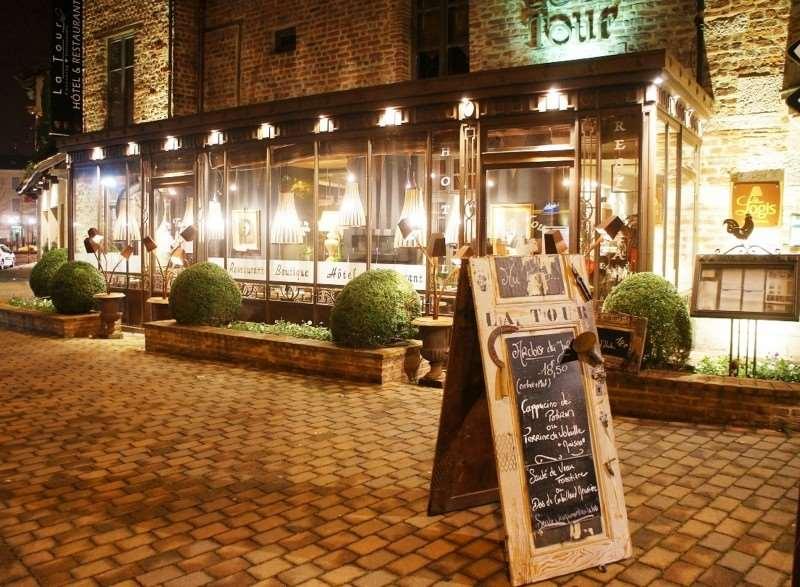 Hotel De La Tour Châtillon-sur-Chalaronne Restaurant foto